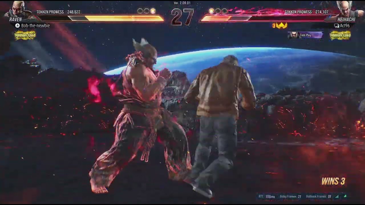 Raven vs Heihachi very dangerous match Tekken 8