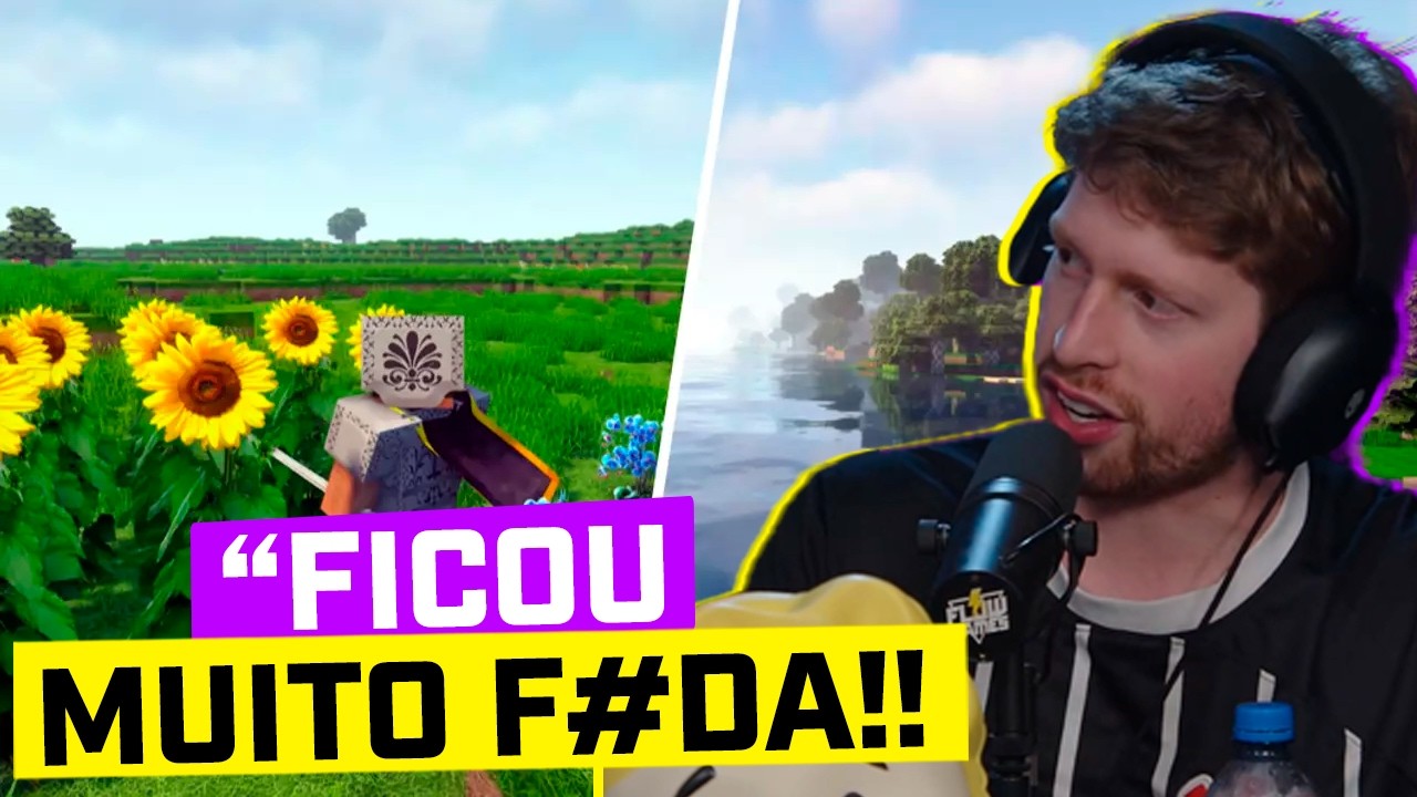 FLOW GAMES REAGE: MINECRAFT recebe UPDATE GR&Aacute;FICO!! #FGN