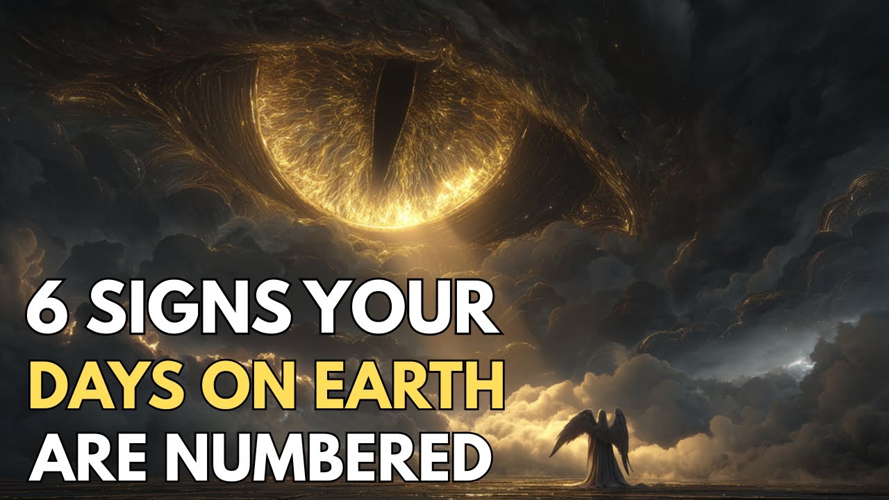 6 Signs Your Days on Earth Are Numbered — According to Scripture |Biblical wisdom.