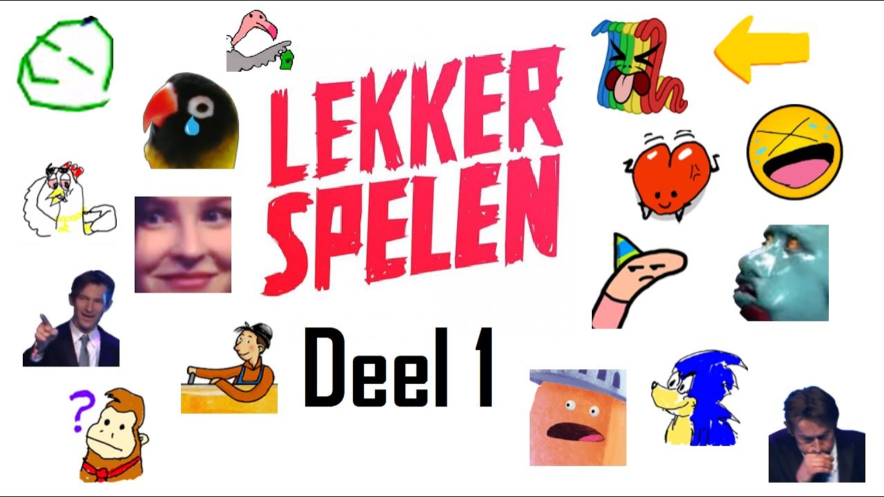 Elke Lekker Spelen Tekening OOIT! Deel 1