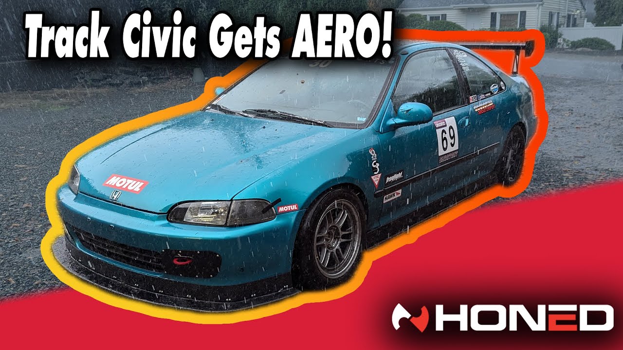 How to Build DIY AERO for YOUR Golden Era Honda! | Honed Developments Splitter Mount Install