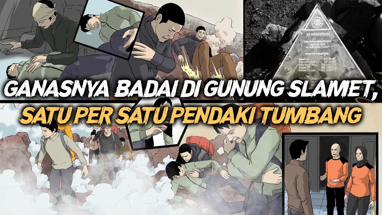 Tragedi 7 Mahasiswa UGM di Puncak Gunung Slamet - Diterpa Amukan Badai, Hanya 2 yang Selamat