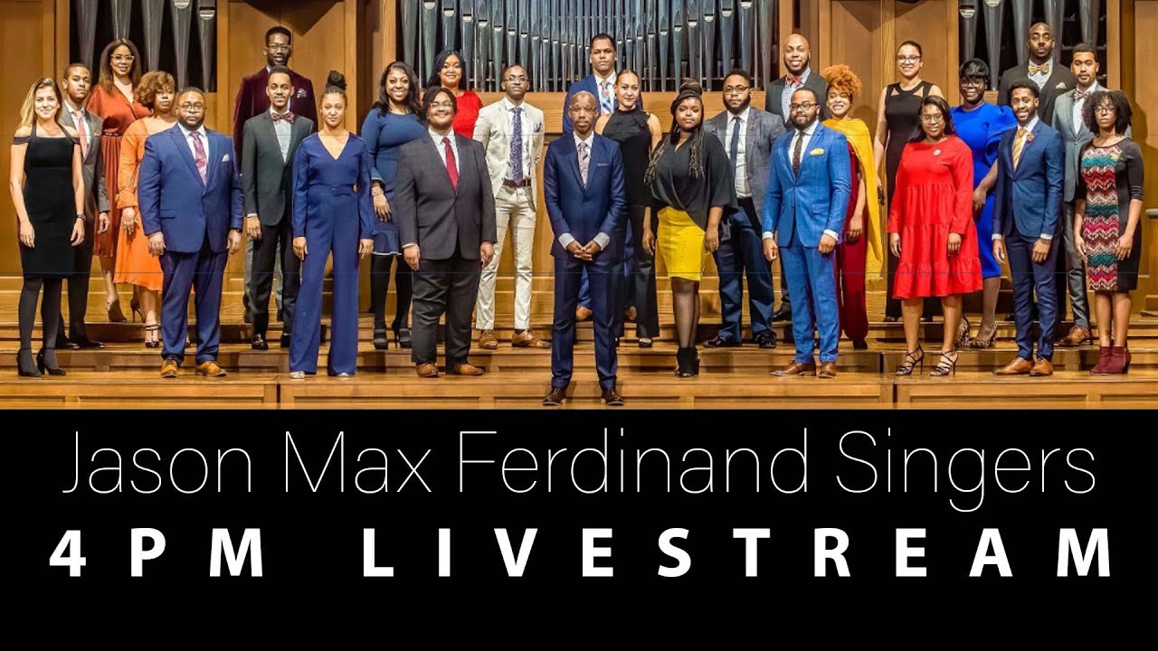 Jason Max Ferdinand Singers Concert Livestream 11-07-21