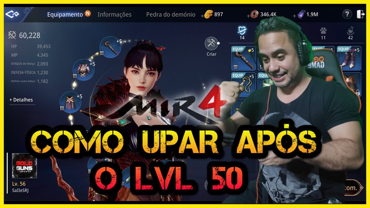 COMO UPAR APÓS O LVL 50 / MELHORES POSSIBILIDADES  - MIR4 NFT MMORPG $$$