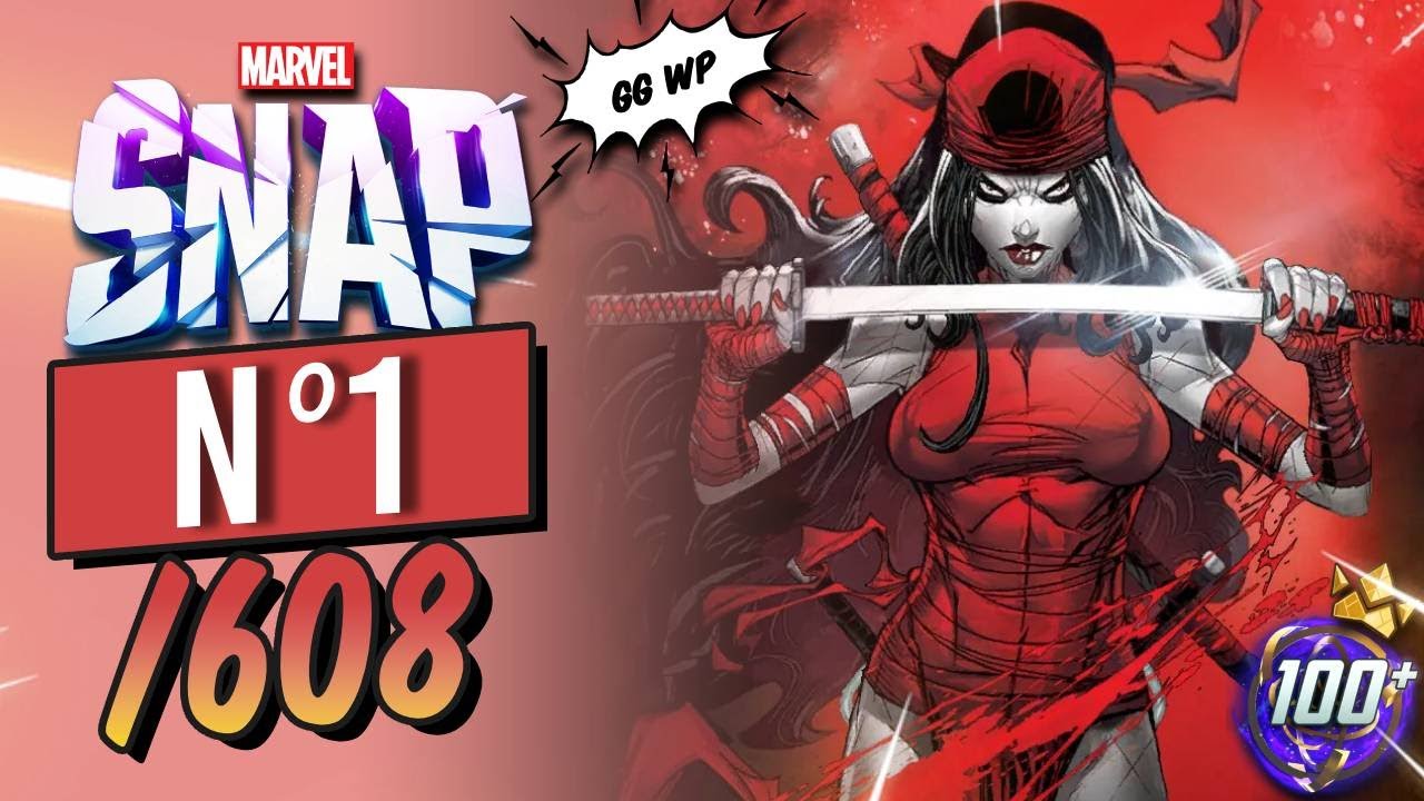 INCROYABLE! 🏆 1ER SUR 608 JOUEURS AVEC CE DECK | MARVEL SNAP