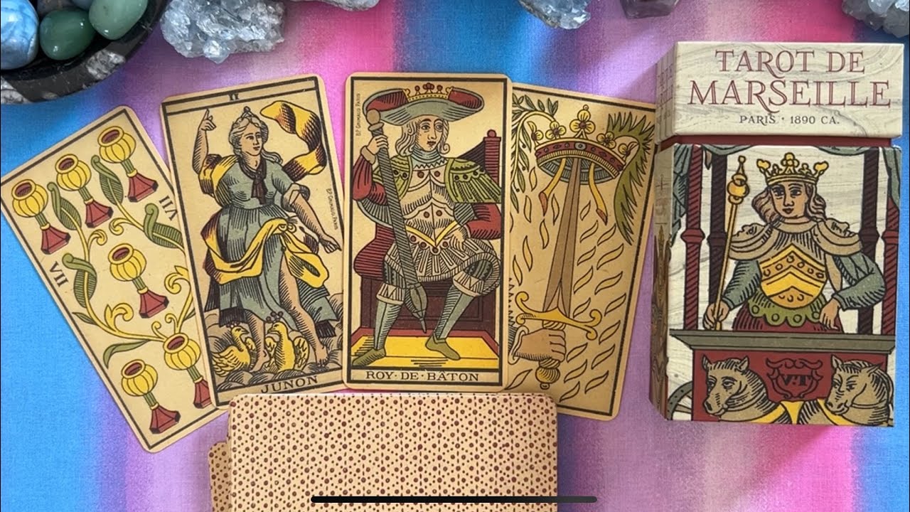 Tarot de Marseille Paris 1890 | These colors are giving! | Walkthrough + First Impressions