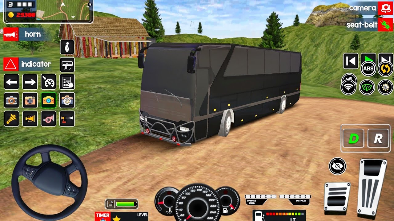 Real Bus Games 2026 | Realistic Public Transport Bus Offroad Driving Games 3D | Android GamePlay