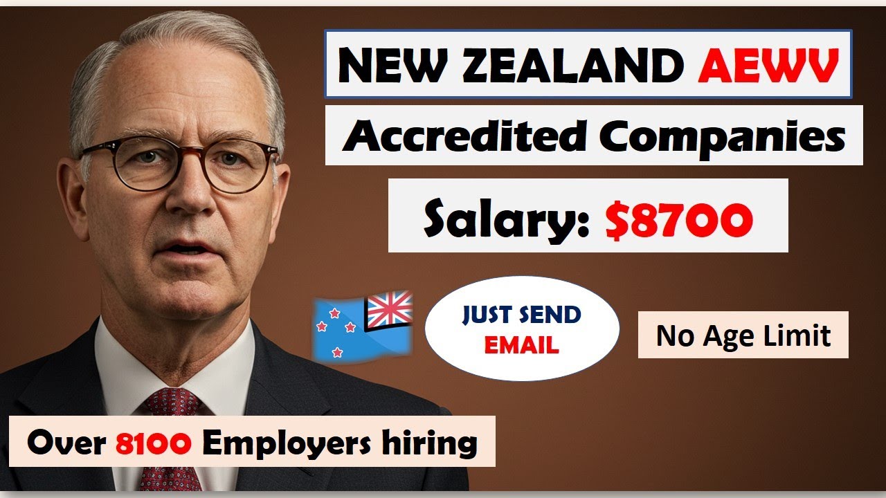 New Zealand Work Visa 2025 | New Zealand Accredited Employer Work Visa | Owafk Africa