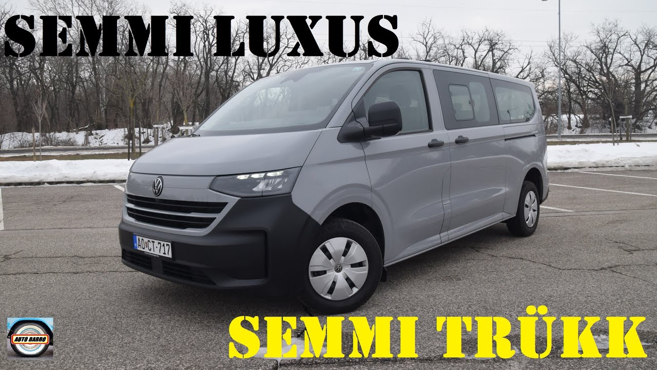 Volkswagen Caravelle Basis (2026) teszt / Semmi luxus, semmi trükk…mégis jó
