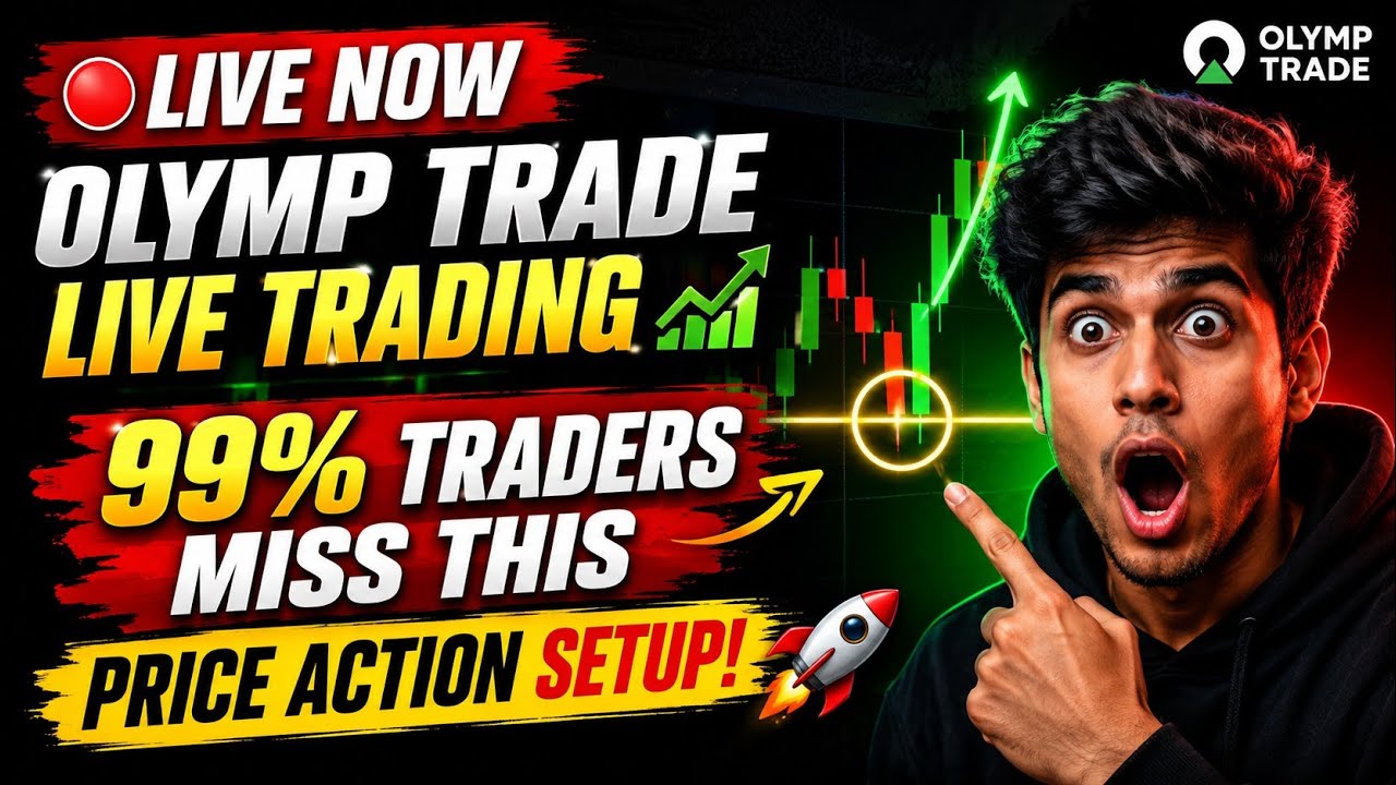 🔴 LIVE NOW | Olymp Trade Live Trading 📈 | 99% Traders Miss This Price Action Setup! 🚀 #shorts