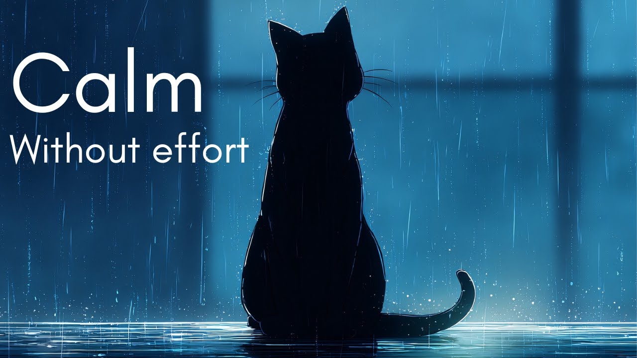 You Don’t Have to Think Here | Rain, Wind & Distant Thunder | 10 Hours