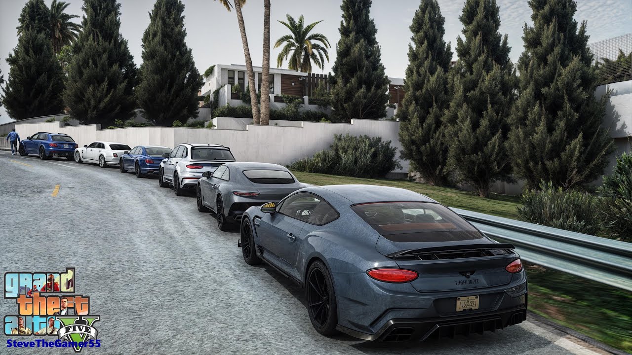 Millionaire's New Mansion in GTA 5|  Let's Go to Work| GTA 5 Mods| 4K