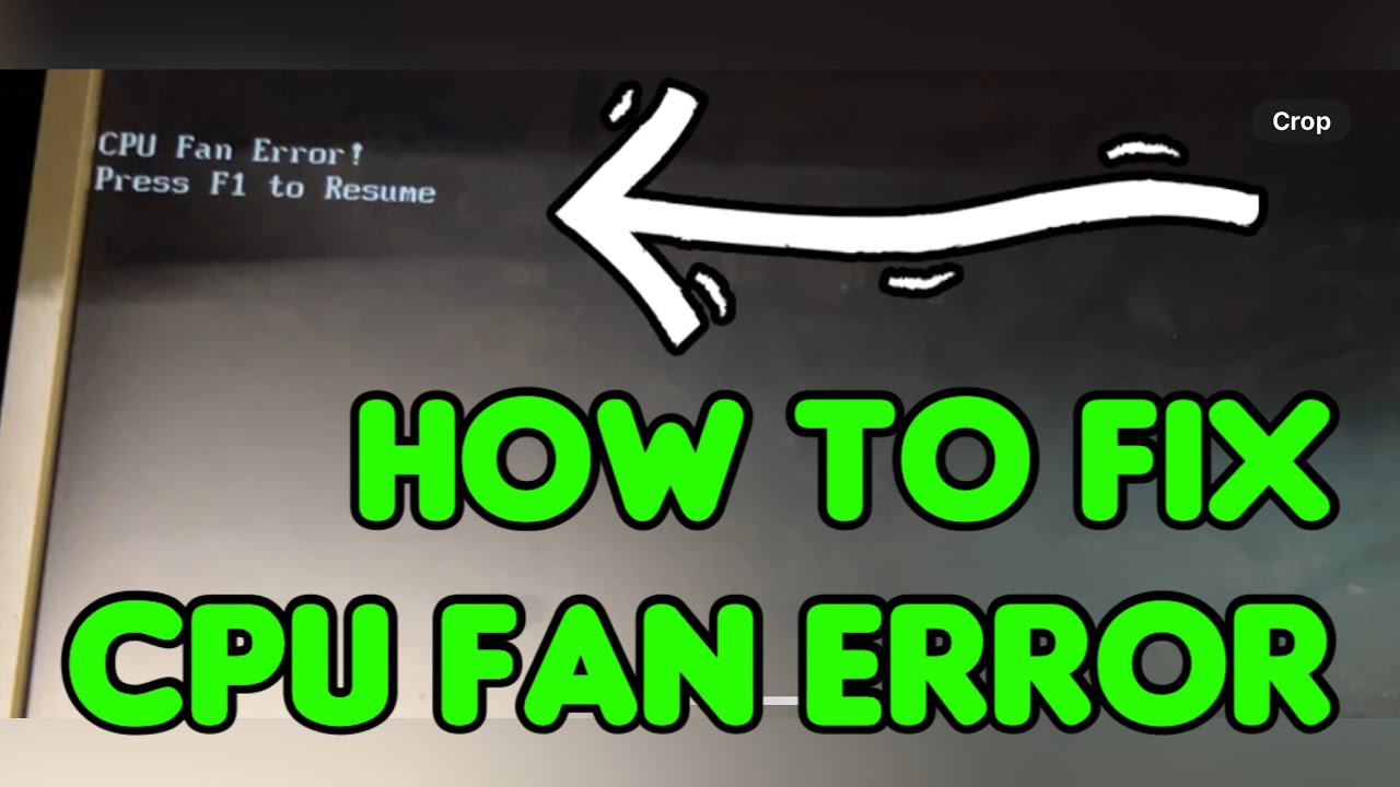 Ошибка вентилятора ЦП — как исправить и что ее вызвало