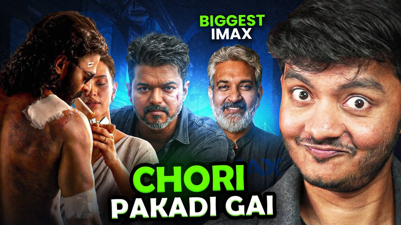 AI hatana bhool gaye - Thalapathy Vijay, Spirit poster, Varanasi IMAX in India - Toofani Badal