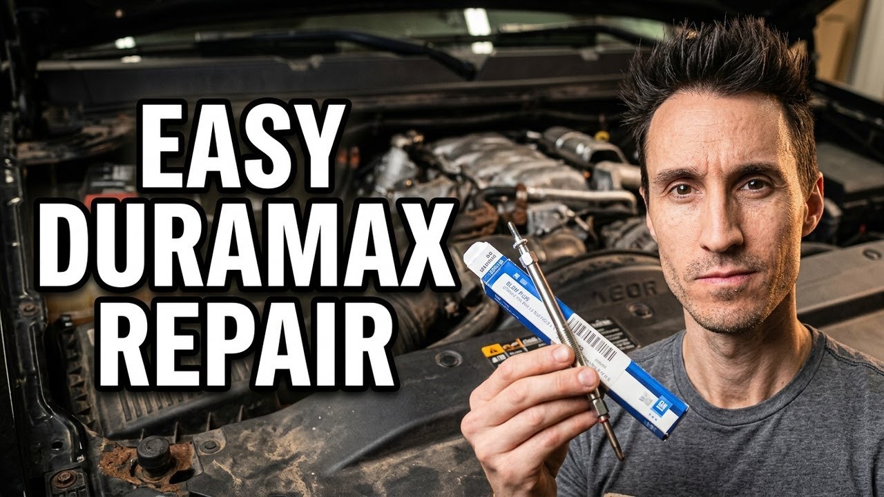 Как быстро и дешево снять/заменить свечи накаливания на Duramax!