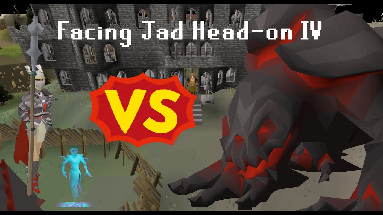 OSRS Combat Achievements - Facing Jad Head-on IV - Melee 4 Jads - Chally