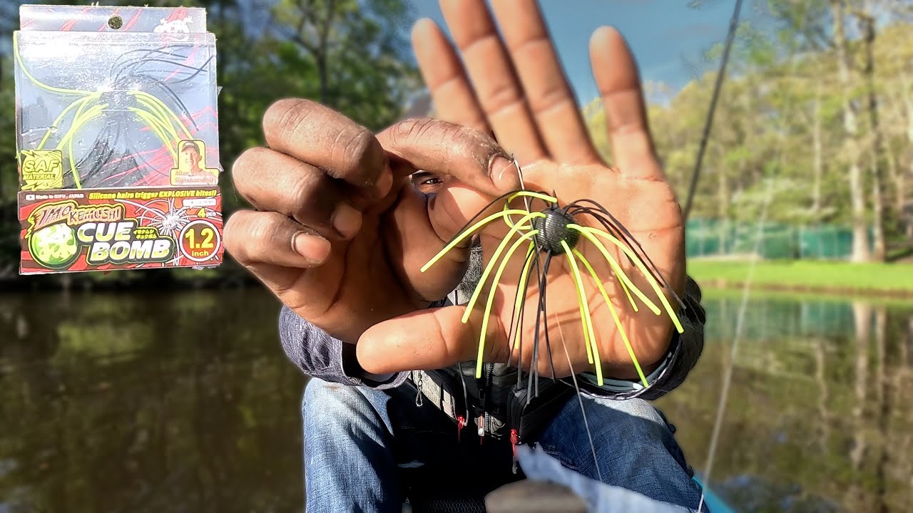 I Tried FISHING with a NEW LURE from JAPAN !!! (ITS THE BOMB) LITERALLY !!!
