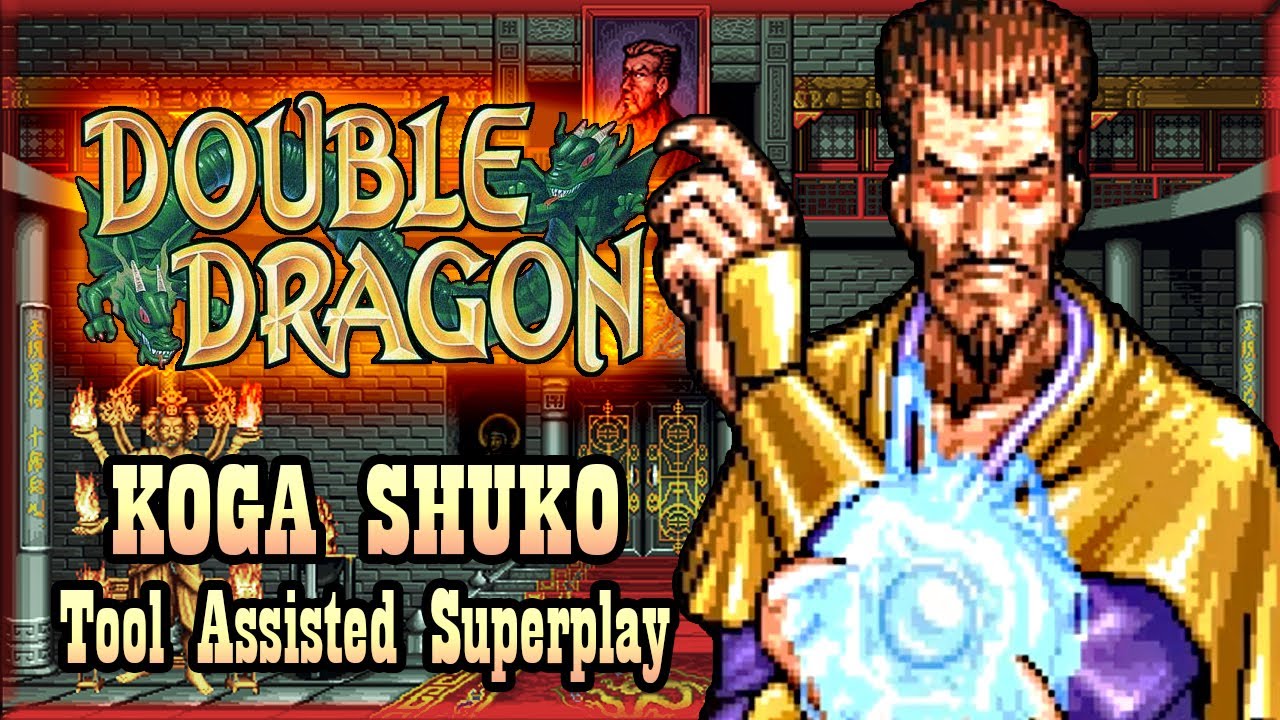 【TAS】DOUBLE DRAGON (ARCADE \ 1995) - KOGA SHUKO (SECRET CHARACTER) (1HP)