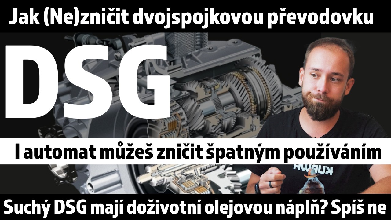 Jak (ne)zničit špatným používáním DSG - I k dvojspojkový převodovce se musíš nějak chovat