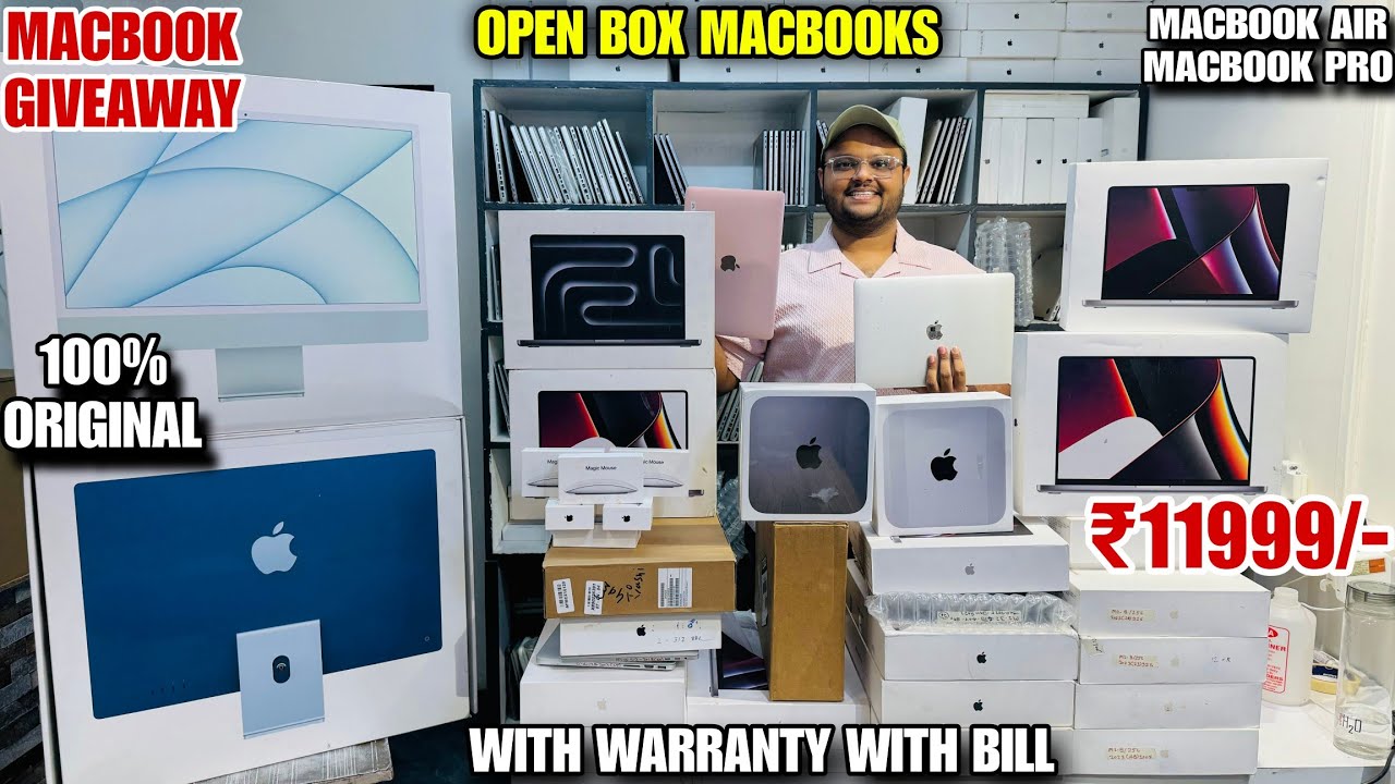 MacBook At Cheapest Prices🔥|SECOND HAND MACBOOK| 1 Year Warranty| Upto 70% Off| MacBook Giveaway😱