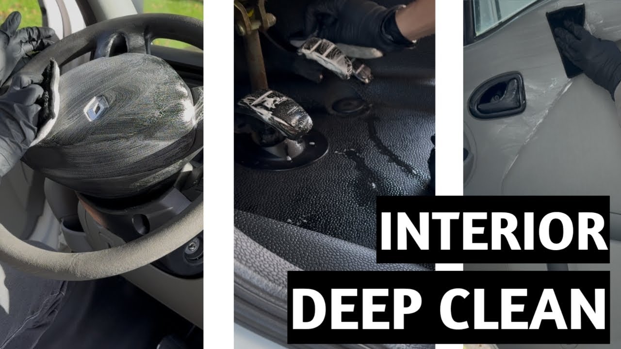 Cleaning a 17 Year Old Renault Master - Interior Deep Clean