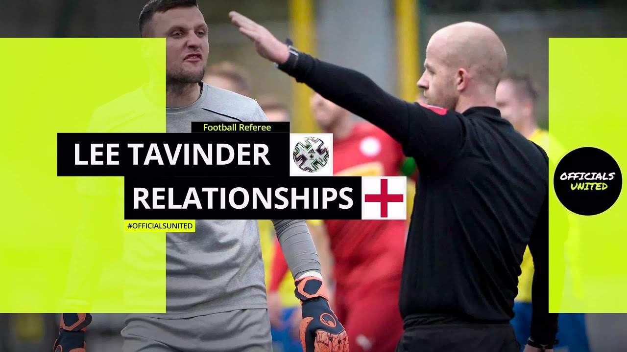 How to build relationships with players as a referee