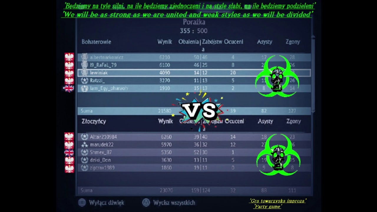 'U4'PS4' rośnie w siłę z dnia na dzień Tryb gra wieloosobowa 'England '✮'Poland'