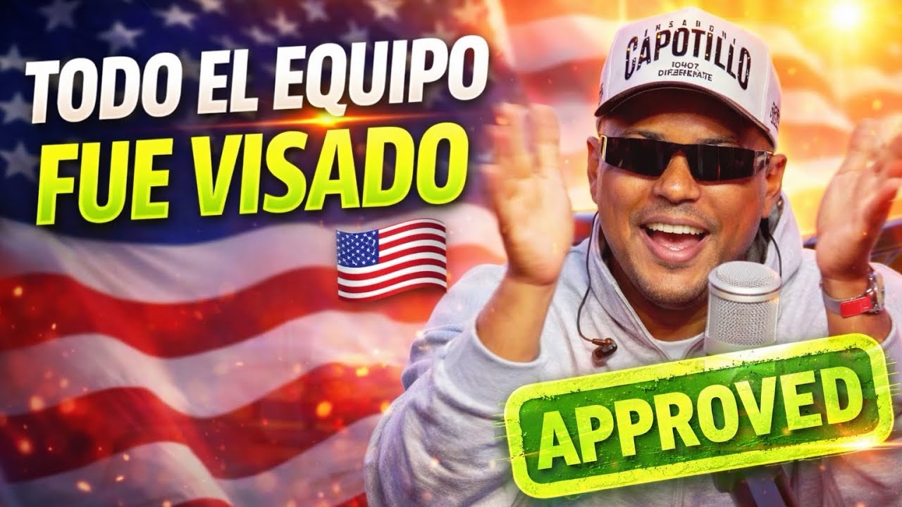Alofoke Feliz ¡Todo el equipo fue visado! 🇺🇸 Celebración total