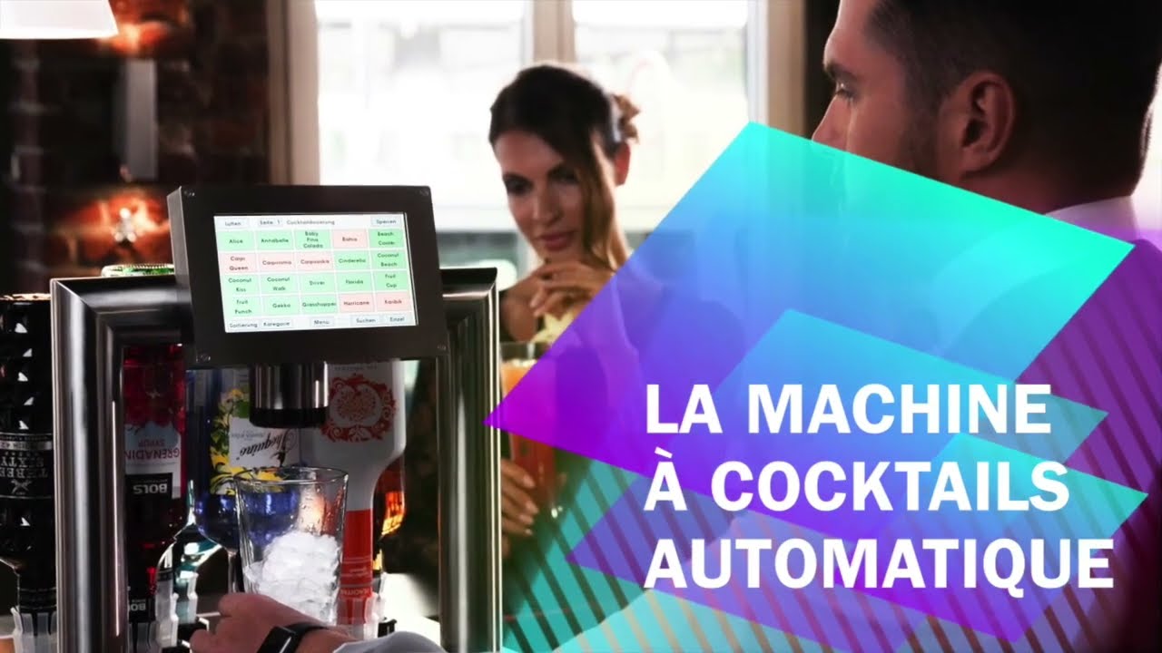 Mixomatic ! La mixologie en 1 clic ! D&eacute;couvrez la machine &agrave; cocktails automatique. Vente & location