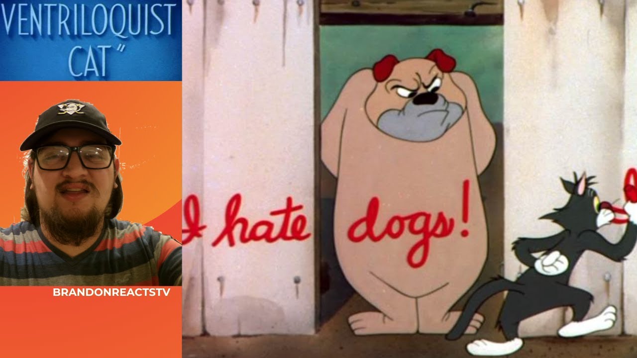 ​Tex Avery: Ventriloquist Cat (1950) – Rewatch: Can the Cat Outsmart Spike with a Voice Trick?