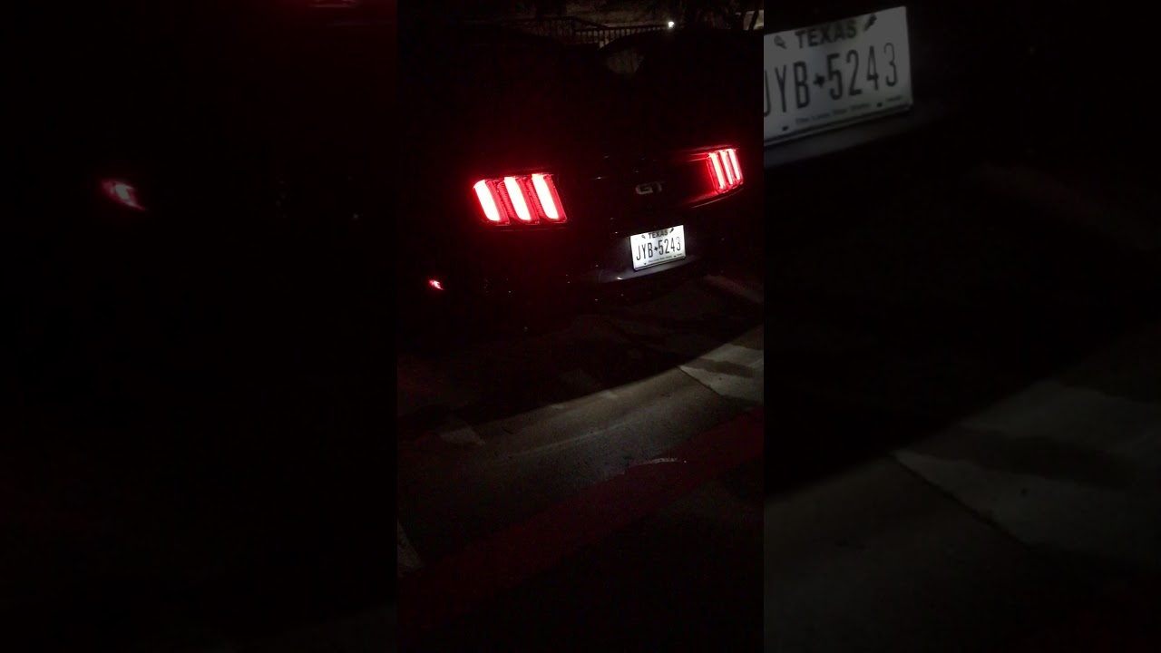 2017 Mustang GT Roush Axle back exhaust w/ x pipe