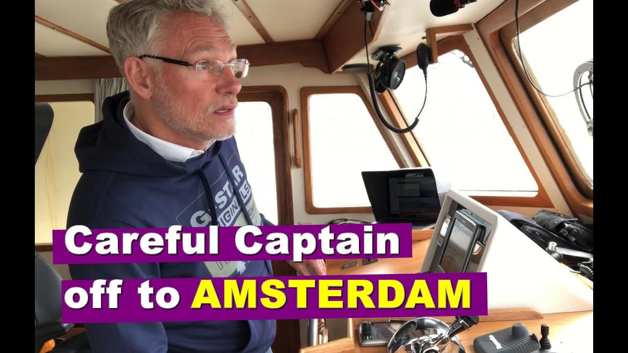 Cruising through Amsterdam - Solo on a Trawler yacht; S3/E05