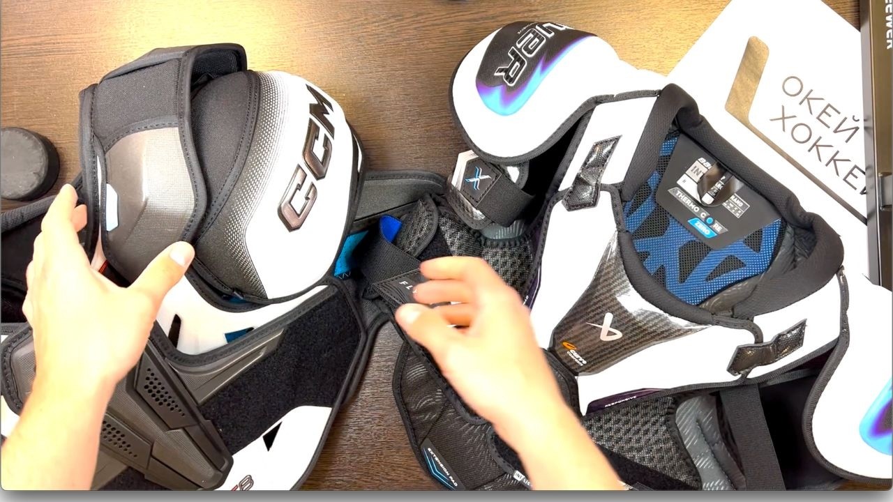 Сравнение Bauer Vapor FlyLite 2025 и CCM JetSpeed FT8 Pro — какой нагрудник выбрать?