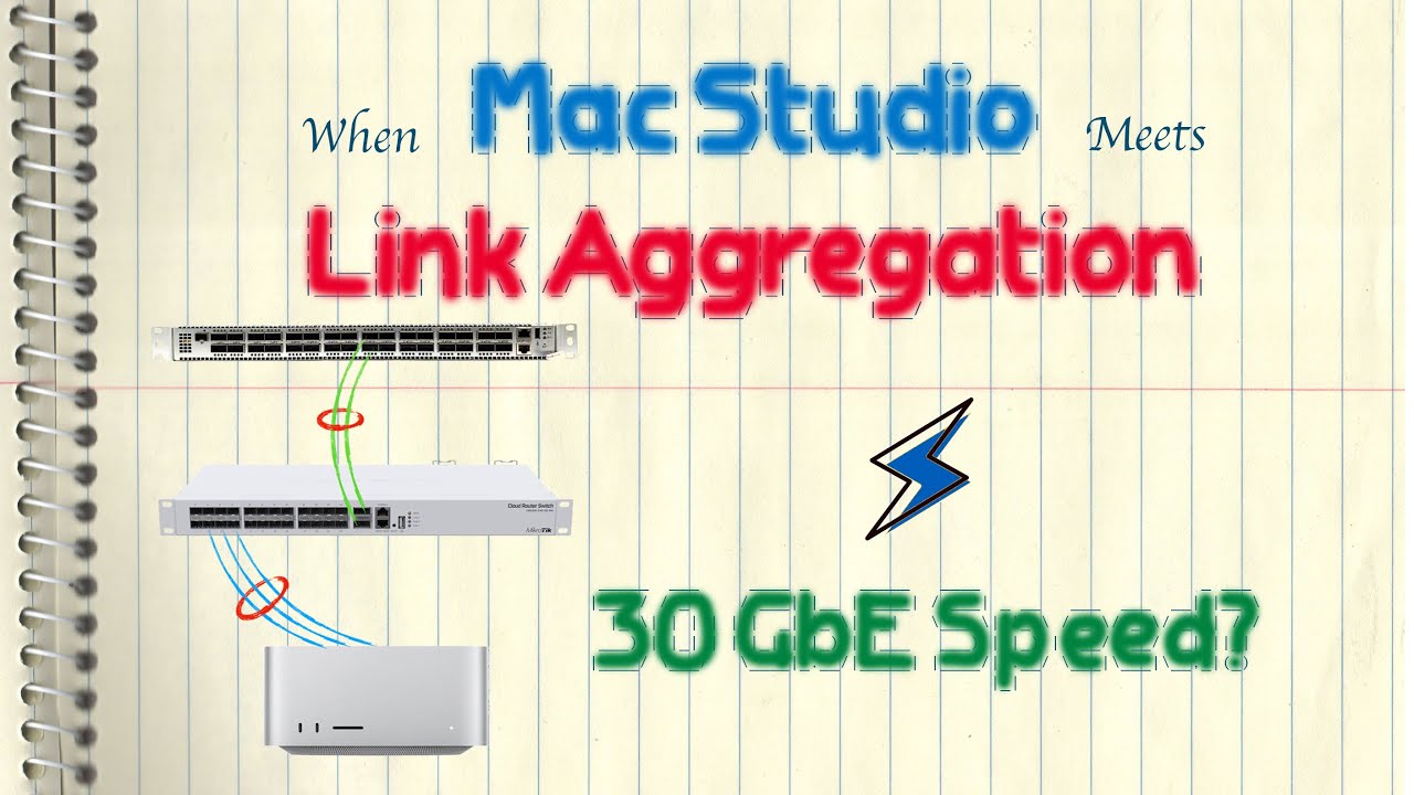 When Mac Studio Meets Link Aggregation - 30 GbE Speed w/ MikroTik CRS326, Celestica Seastone DX010