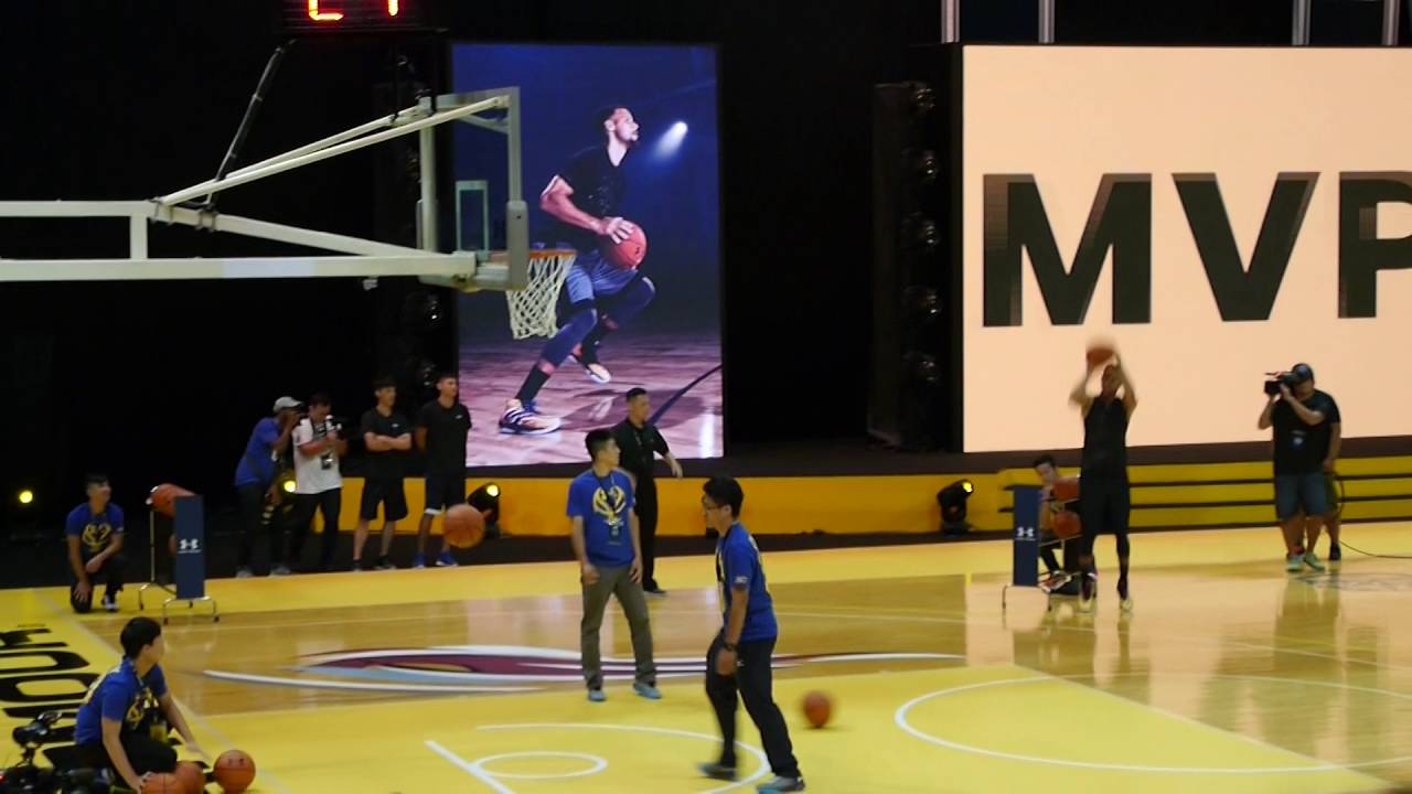 柯瑞　臺灣三分球大賽