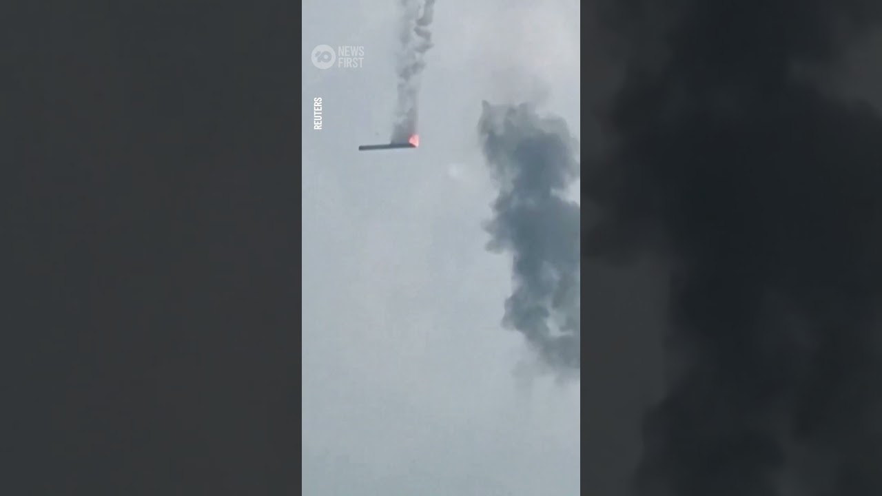 Chinese Rocket Crashes After Accidental Launch | 10 News First