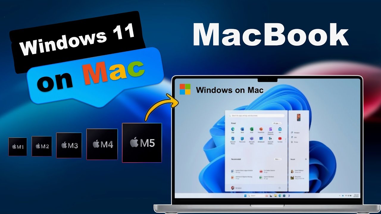 How to Install Windows 11 25H2 on M1&ndash;M5 Mac |  Best Performance Settings + Fix Common Issues 🔥🔥🔥