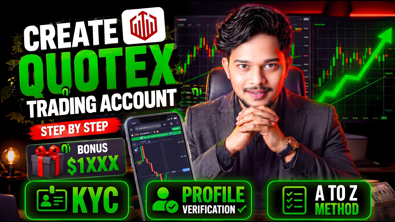 How To Create Quotex Trading Account &ndash; Quotex Account Create 2026 | Quotex Account Kaise Banaye 2026