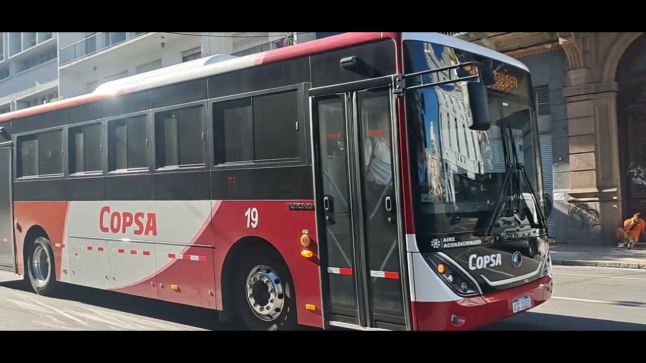 EXTERIOR COCHE 19 EMPRESA COPSA YUTONG -  ZK6110HG  