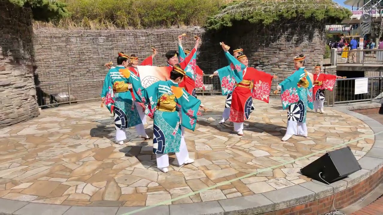 舞華（Ebinaよさこい2026・「青朱白玄」・円形ステージその二）