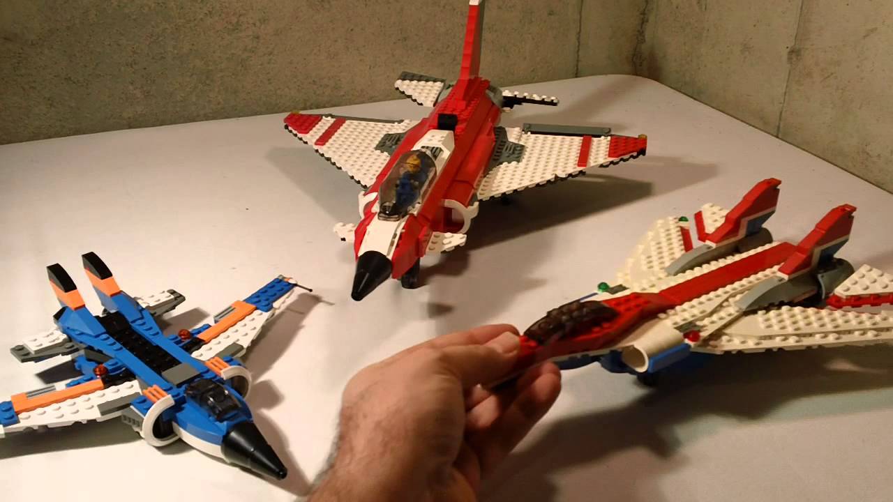 [HD] LEGO Creator Jet Collection:  Sonic Boom, Fast Flyers, Thunder Wings