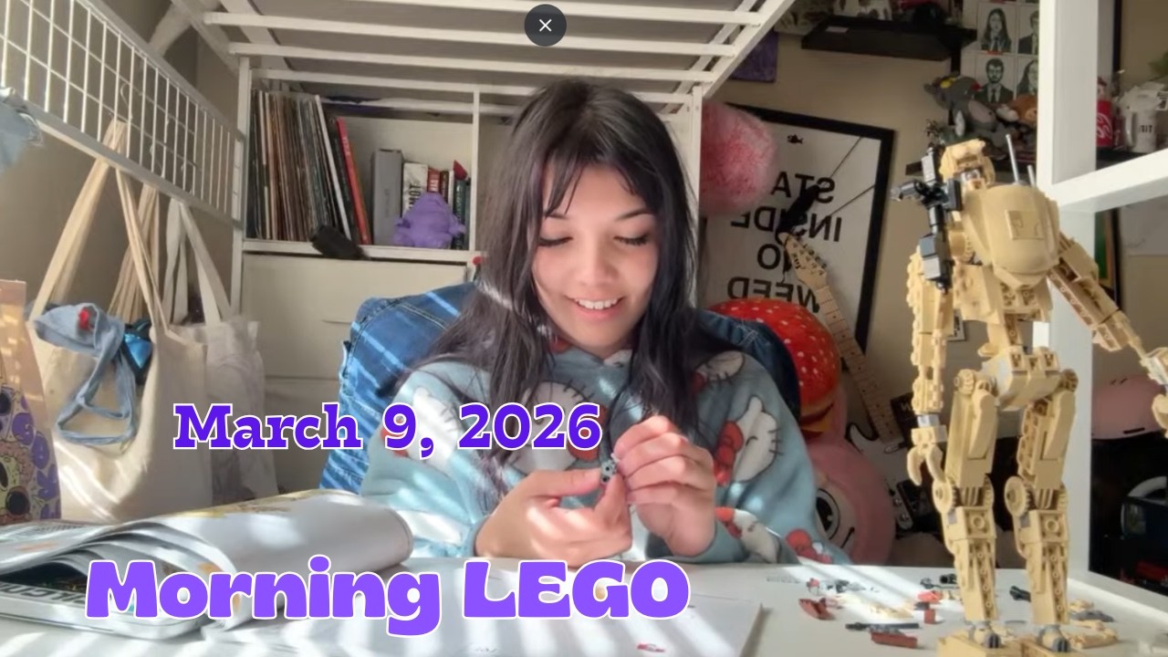 Good Morning - LEGO Star Wars Battle Droid Build - 👾