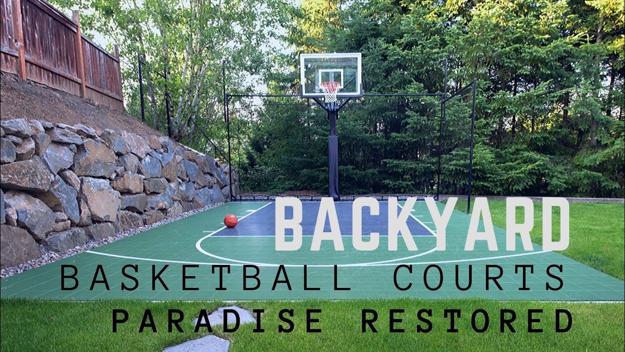 Backyard Basketball Courts