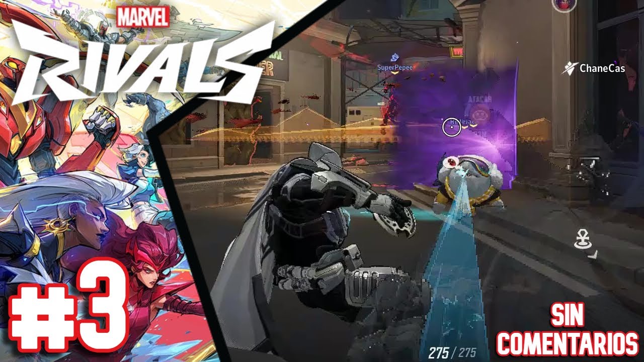 Marvel Rivals | #3 | Moon night el verdadero chingaderas al azar!