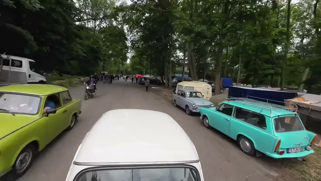 Mit dem Trabant 500 Gespann ab zum Ostblocktreffen Pütnitz 2023