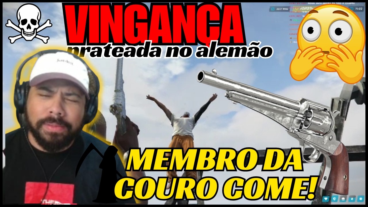 VINGANÇA CONTRA A COURO COME, JACARÉ NÃO DEIXOU BARATO! E DEU DA PRATEADA.