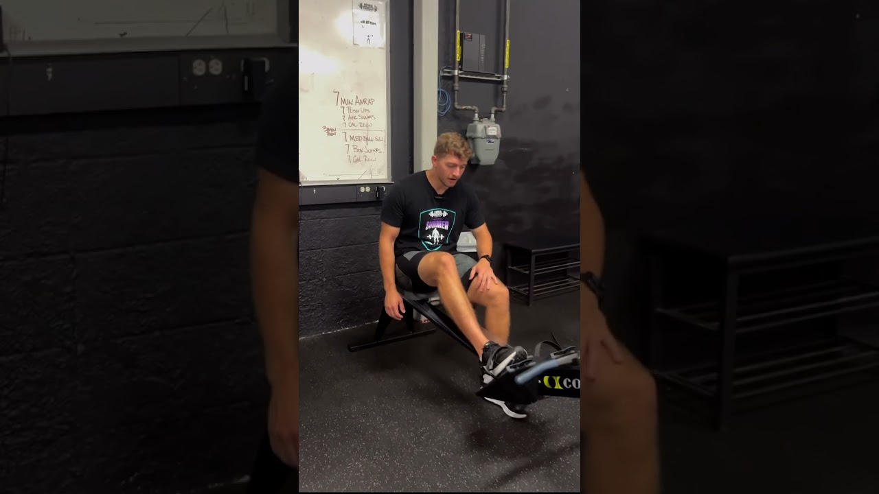 How To: Concept 2 Rower #row #rower #rowing #concept2 #cardio #cardioworkout #iowastrength