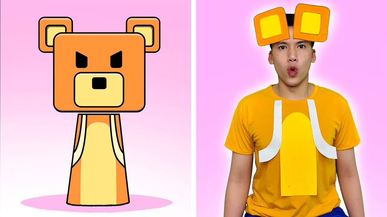 Sprunki 4 Phase 4 SUPPER BEAR in Real Life #sprunki #mysprunkioc