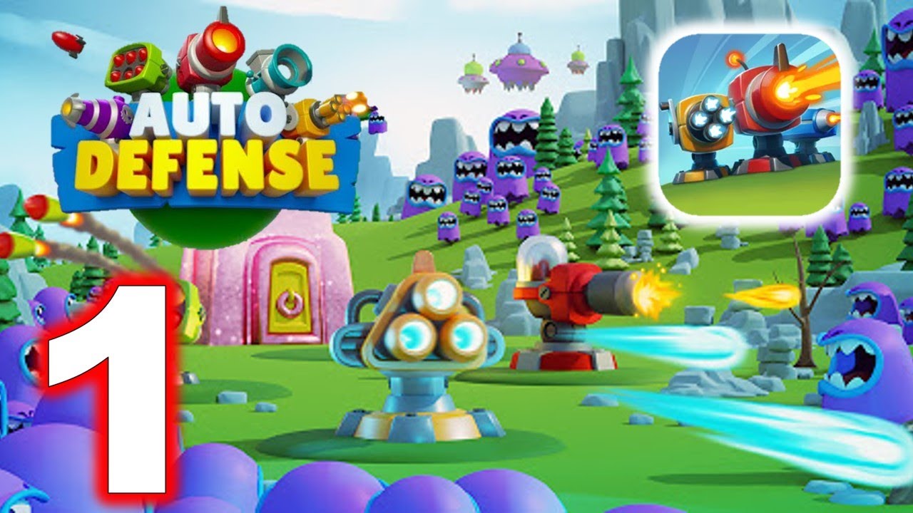 Auto Defense by Gameloft Gameplay Walkthrough Part 1 - Tutorial & World 1 (iOS, Android)