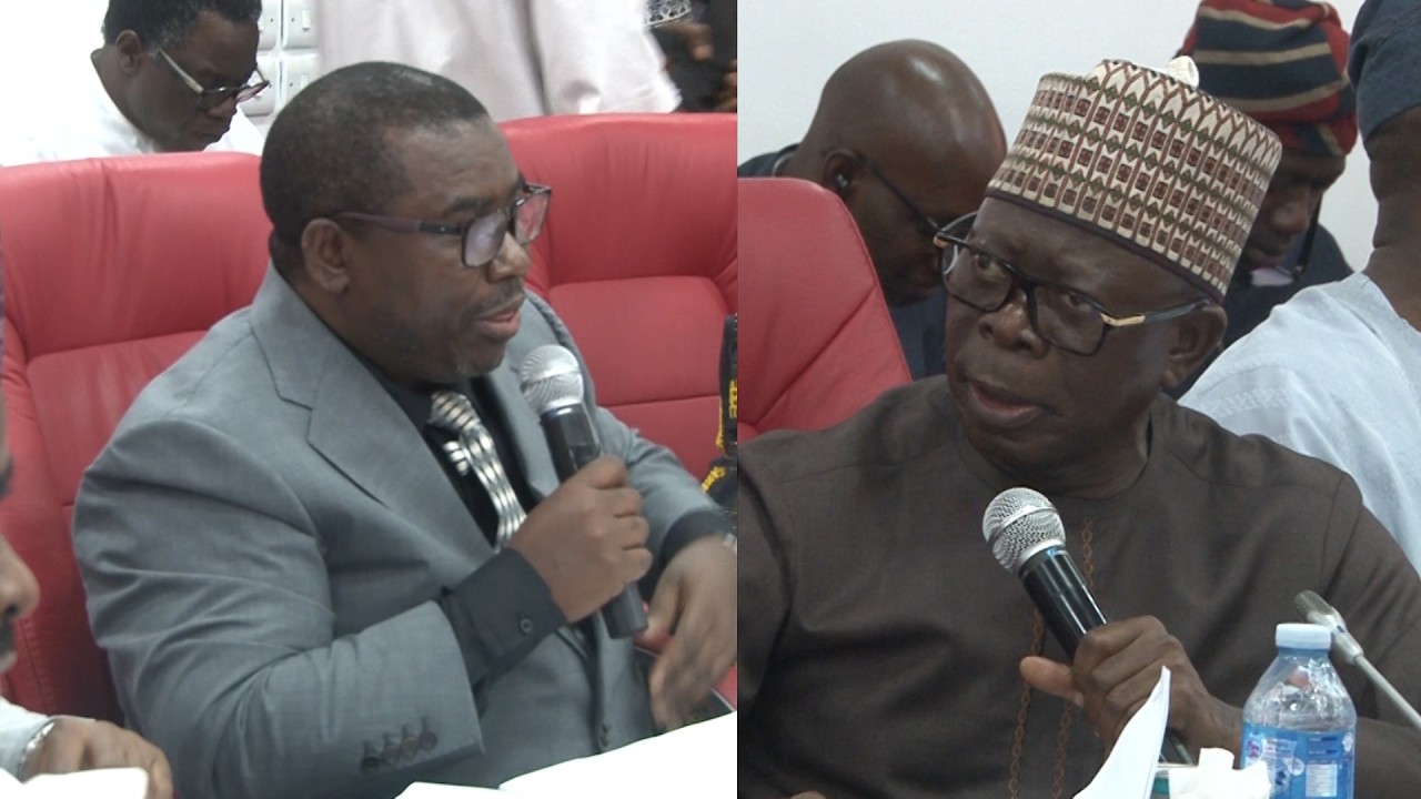 Oshiomole Lambast INEC Chairman at Budget defence 